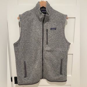 Patagonia fleece vest grey